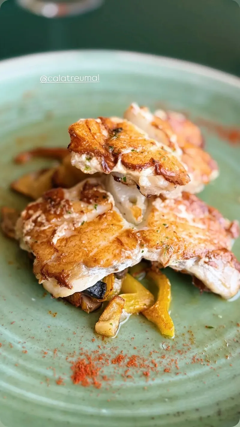 Pescado fresco de la lonja a la plancha